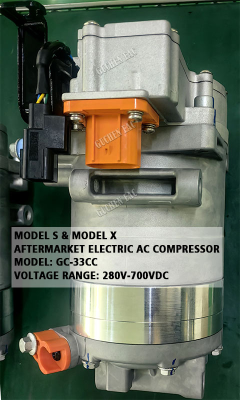 GC-33CC electric ac compressor for tesla model x